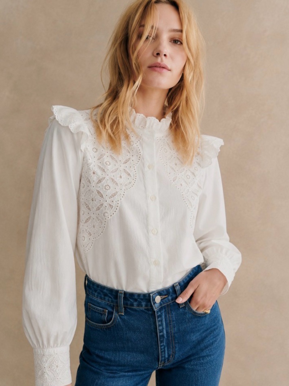 Sezane Mary Blouse